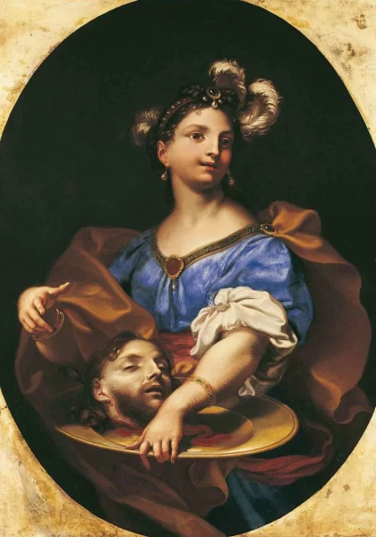 Salomė su šv. Jono Krikštytojo galva. Paolo Gerolamo Piola, 1700-10. Salomė su šv. Jono Krikštytojo galva. Paolo Gerolamo Piola, 1700-10.