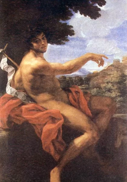 Šv. Jonas Krikštytojas. Baciccio, apie 1676. Šv. Jonas Krikštytojas. Baciccio, apie 1676.