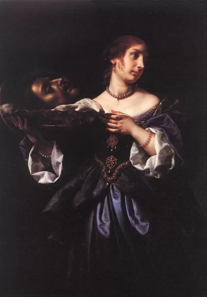 Salomė su šv. Jono Krikštytojo galva. Carlo Dolci, 1665-70. Salomė su šv. Jono Krikštytojo galva. Carlo Dolci, 1665-70.