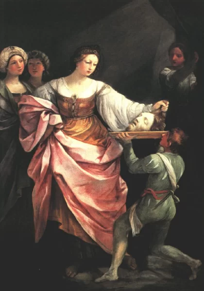Salomė su šv. Jono Krikštytojo galva. Guido Reni, 1639-40. Salomė su šv. Jono Krikštytojo galva. Guido Reni, 1639-40.