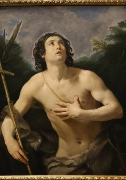 Šv. Jonas Krikštytojas. Guido Reni, 1630-35. Šv. Jonas Krikštytojas. Guido Reni, 1630-35.