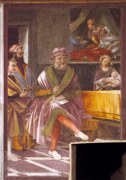 Scenos iš šv. Jono Krikštytojo gyvenimo. Giuseppe Arcimboldo, 1545. Scenos iš šv. Jono Krikštytojo gyvenimo. Giuseppe Arcimboldo, 1545.