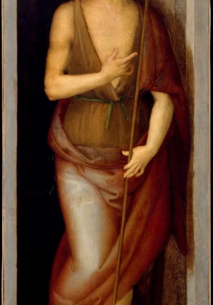 Šv. Jonas Krikštytojas. Pietro Perugino, 1507. Šv. Jonas Krikštytojas. Pietro Perugino, 1507.