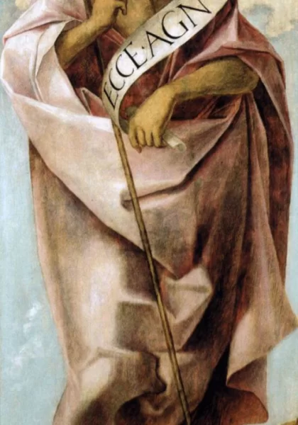 Šv. Jonas Krikštytojas. Daniele Pellegrino da San, 1502-03. Šv. Jonas Krikštytojas. Daniele Pellegrino da San, 1502-03.