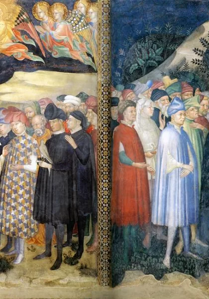 Scenos iš šv. Jono Krikštytojo gyvenimo. Lorenzo Salimbeni, apie 1416. Scenos iš šv. Jono Krikštytojo gyvenimo. Lorenzo Salimbeni, apie 1416.