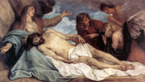Kristaus apraudojimas. Sir Anthony van Dyck.
