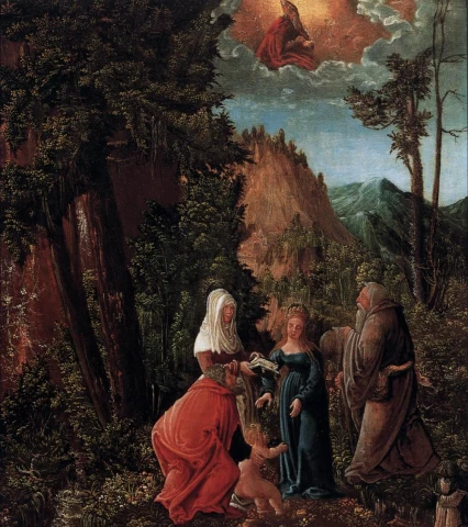 Šventoji šeima miške. Hans Pruckendorfer, 1514.