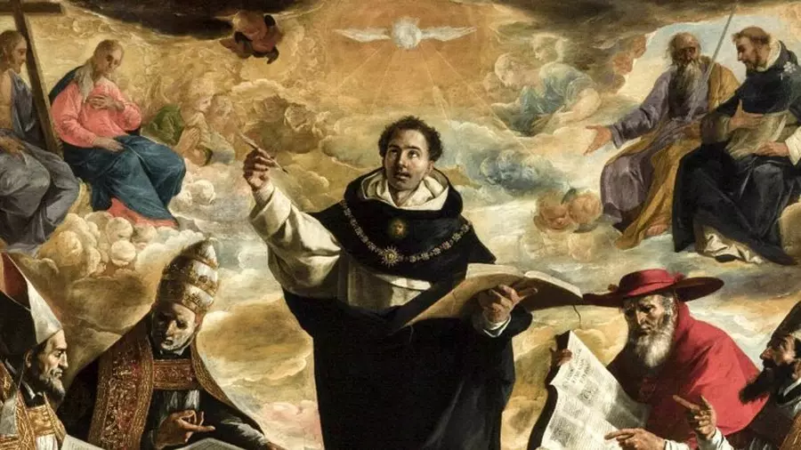 Francisco de Zurbarán, Šv. Tomo Akviniečio išaukštinimas (1631) 