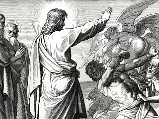 Jėzus išvaro demonus