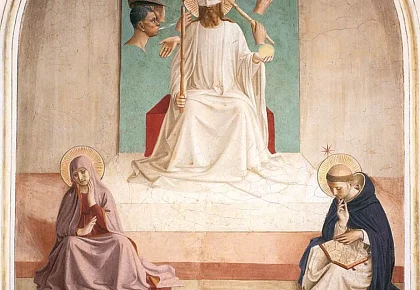 Fra Angelico, Kristaus išjuokimas (Šv. Morkaus vienuolynas, Florencija)