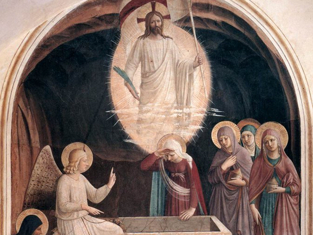 Fra Angelico, Kristaus Prisikėlimas ir moterys prie kapo (1440-1442)